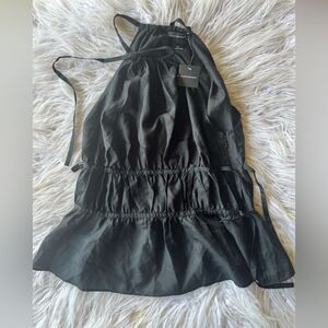 Club Monaco  black  Chemise top small